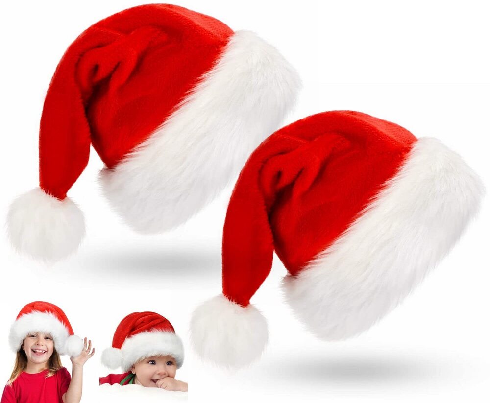 8962 Christmas Hat Santa Hat Kids Baby, Children Xmas Holiday Hats